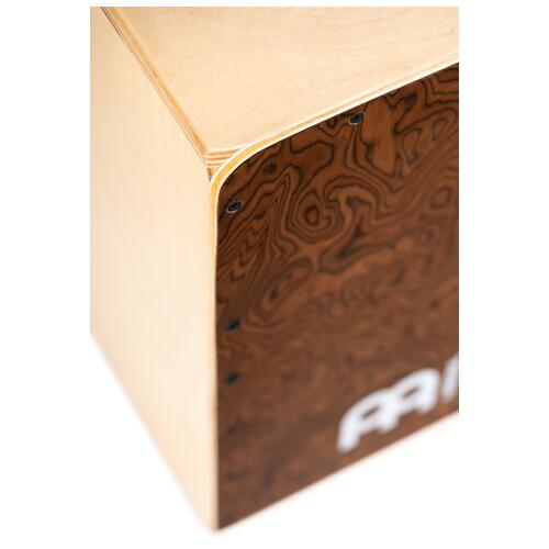 Image 3 - Meinl Percussion Snarecraft Cajon 80, Burl Wood - SC80BW